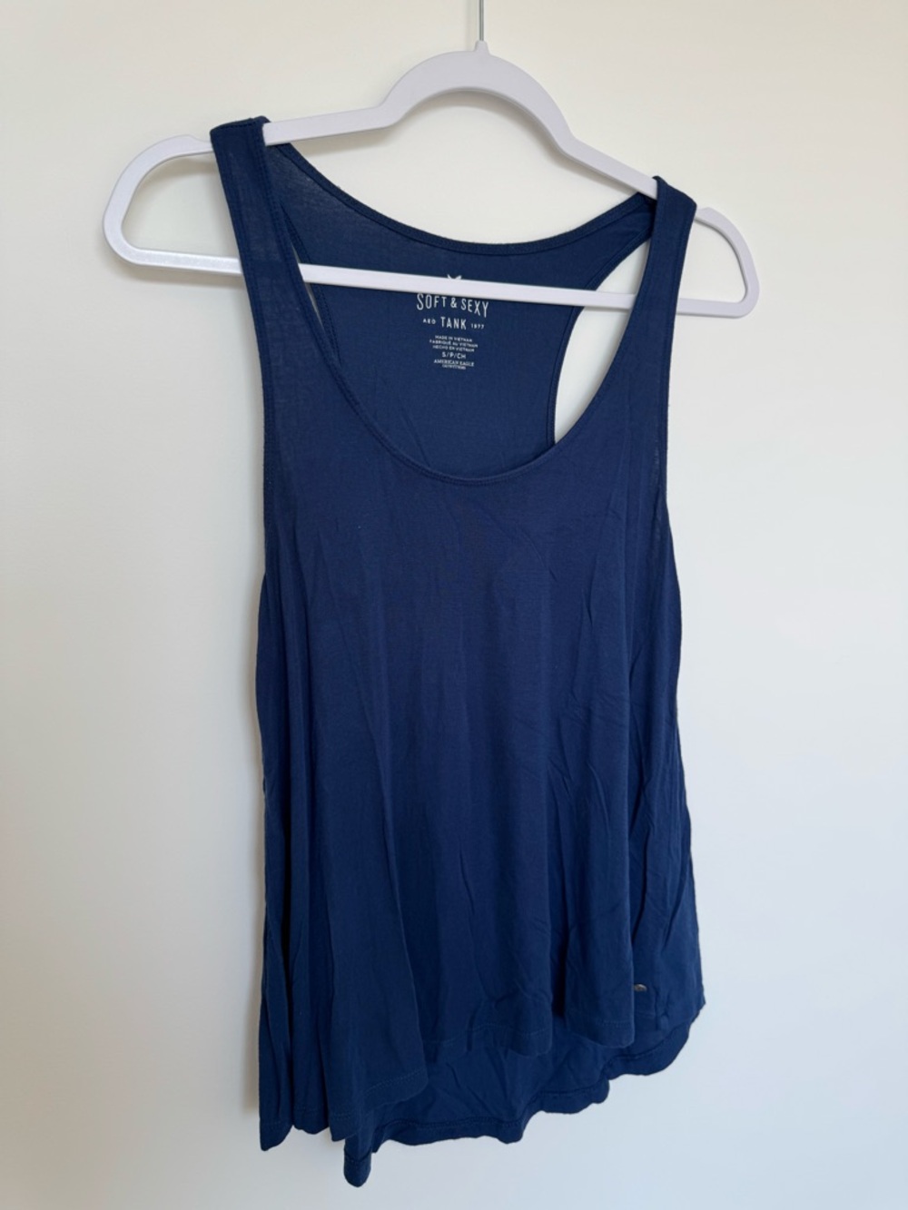 American Eagle Soft & Sexy Tank Top - Blue